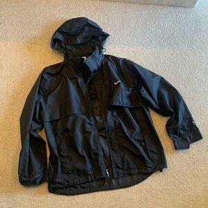 Black Nike windbreaker large